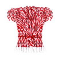 Canetas Esferográficas Com Design De Bastão De Doces 10 20pcs Suprimentos De Escritório Para O Natal