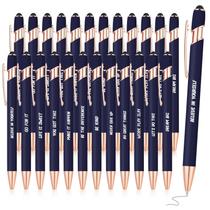 Canetas esferográficas inspiradoras Yeaqee, 24 unidades, caneta de tinta preta Canetas esferográficas inspiradoras Yeaqee, 24 unidades, caneta de tinta preta