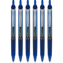 Canetas esferográficas PILOT Precise V10 RT Bold Point Blue Ink 6C Canetas esferográficas PILOT Precise V10 RT Bold Point Blue Ink 6C