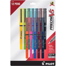 Canetas esferográficas Rolling Ball PILOT Precise V5 Extra Fine, 0,5 mm, pacote com 12 Canetas esferográficas Rolling Ball PILOT Precise V5 Extra Fine, 0,5 mm, pacote com 12