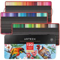 Canetas Fineliner ARTEZA Inkonic, conjunto de 120 peças de arte à base de água de 0,4 mm Canetas Fineliner ARTEZA Inkonic, conjunto de 120 peças de arte à base de água de 0,4 mm