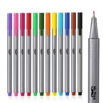 Canetas Fineliner Mr. Pen, pacote com 12 canetas Fine Point, 0,4 mm, coloridas