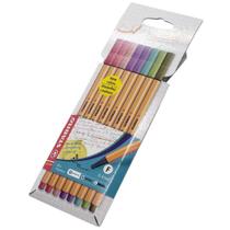 Canetas Fineliner Stabilo Point 88 0,4mm 8 Unidades - Cis