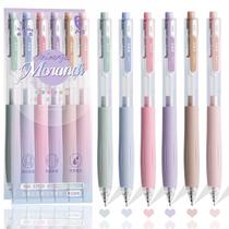 Canetas Gel MHBEW 6 Cores Retráteis Ponta Fina 0,7mm Canetas Gel MHBEW 6 Cores Retráteis Ponta Fina 0,7mm