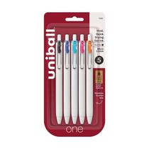 Canetas Gel Uni-Ball One Ponta Micro 0,5 mm Pacote com 5 Canetas Gel Uni-Ball One Ponta Micro 0,5 mm Pacote com 5