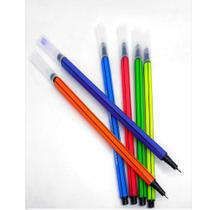 Canetas Goller - Ponta Super Fina - Neon Fluorescente (0,4 mm - 06 unidades)