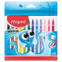 Canetas hidrográficas Color'Peps Ocean 12 cores Maped