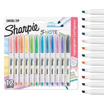 Canetas iluminadoras Sharpie S-Note Creative Colouring 12 unidades