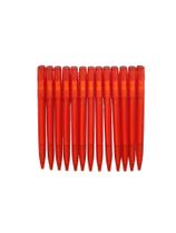 Canetas Lisa Para Personalizar S/ Gravação Na Cor Vermelha Canetas Lisa Para Personalizar S/ Gravação Na Cor Vermelha