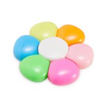 Canetas Marca Texto Flor 6 Cores - Azul, Verde, Rosa, Amarelo, Laranja e Rosa Escuro Canetas Marca Texto Flor 6 Cores - Azul, Verde, Rosa, Amarelo, Laranja e Rosa Escuro
