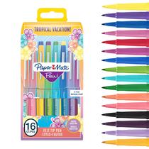 Canetas marcadoras Paper Mate Flair Felt Tip 0,7 mm 16 unidades Canetas marcadoras Paper Mate Flair Felt Tip 0,7 mm 16 unidades