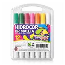 Canetas Marcadores Acrílicos 12 Cores para Colorir HomePlay Canetas Marcadores Acrílicos 12 Cores para Colorir HomePlay