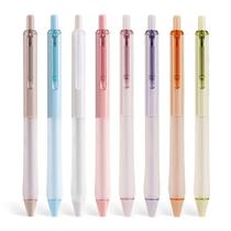 Canetas retráteis de tinta gel WRITECH Black Ink 0,7 mm, pacote com 8 Canetas retráteis de tinta gel WRITECH Black Ink 0,7 mm, pacote com 8