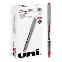 Canetas Rollerball Uni-Ball Vision 0,7 mm Fine Point Red x12