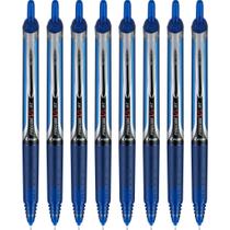 Canetas Rolling Ball Pilot Precise V5 RT 0,5 mm azuis - pacote com 8 Canetas Rolling Ball Pilot Precise V5 RT 0,5 mm azuis - pacote com 8
