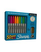 Canetas Sharpie 12 Marcadores Permanentes- Edição Limitada