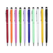 Canetas Stylus 2 Em 1 Para Telas Sensíveis Ao Toque, Pacote Com 5-12 Unidades, Canetas