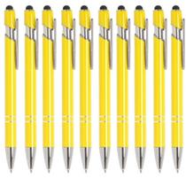 Canetas Touch Metálica Esferográfica Metal 2 Aneis Kit 30
