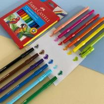 Canetinha 12 cores Faber-Castell