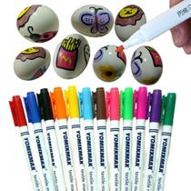 Canetinha Acrílica para desenhar tenis parede + 6 ovos p/colorir - Clube de Mães