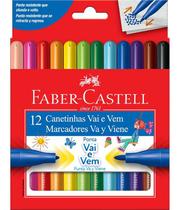 Canetinha Faber Castell Vai Vem 12 Cores