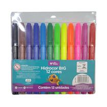 Canetinha Hidrocor Big 12 Cores - Onda