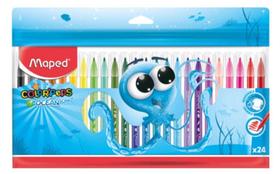 Canetinha Hidrocor Color Peps Ocean Polvo 24 Cores Maped Canetinha Hidrocor Color Peps Ocean Polvo 24 Cores Maped