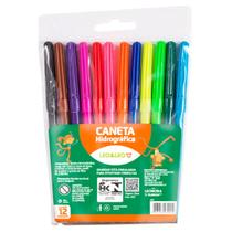 Canetinha Hidrocor com 12 Cores - Leonora