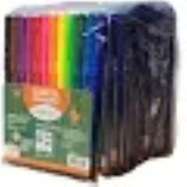 Canetinha Hidrocor Estojo Com 12 Cores Leoleo Kit C/ 6