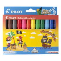 Canetinha hidrografica 12 cores 850-l - pilot Canetinha hidrografica 12 cores 850-l - pilot