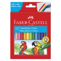 Canetinha Hidrográfica 12 Cores FABER CASTELL Hidrocor Color