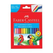 Canetinha Hidrográfica 12 Cores Faber Castell