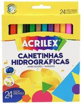Canetinha Hidrografica Acrilex C/24 Cores