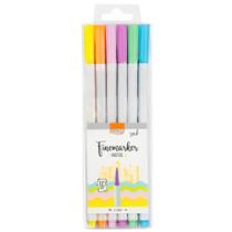 Canetinha Hidrográfica Brw Finemarker 6 Cores Pasteis Canetinha Hidrográfica Brw Finemarker 6 Cores Pasteis
