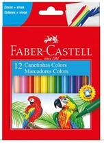 Canetinha hidrográfica colors faber-castell c/ 12 cores Canetinha hidrográfica colors faber-castell c/ 12 cores