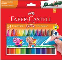 Canetinha Hidrográfica Faber-Castell Jumbo COM 24 CORES Canetinha Hidrográfica Faber-Castell Jumbo COM 24 CORES