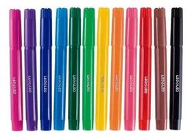 Canetinha Hidrográfica Jumbo Ponta Grossa 12 Cores Leo E Leo Canetinha Hidrográfica Jumbo Ponta Grossa 12 Cores Leo E Leo