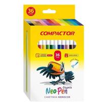 Canetinha Hidrográfica Neo Pen Gigante 165071 36 Cores - Compactor Canetinha Hidrográfica Neo Pen Gigante 165071 36 Cores - Compactor