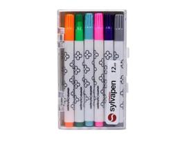 Canetinha Hidrografica Newpen Sylvapen Retro 1.0mm 12 Cores