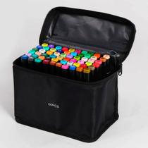 Canetinha Kit 60 Unidades Cores Para Desenho Escolar e Profissional