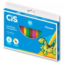 Canetinha Lavável Hidrográfica com 24 Cores Cis - Infantil