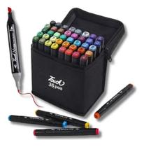 Canetinha Marcador Permanente Duas Pontas Touch 36 Cores