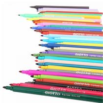 Canetinha Marcadores Giotto Turbo Color 36 Cores
