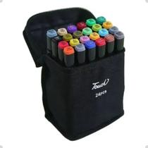 Canetinha Ponta Dupla Bobbie Goods 24 cores