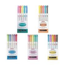 Canetinha Zebra Mildeliner Marcador Ponta Dupla Kit Com 25 Canetas Canetinha Zebra Mildeliner Marcador Ponta Dupla Kit Com 25 Canetas