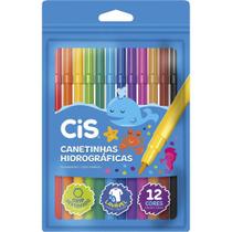 Canetinhas Hidrográficas 12 Cores Vibrantes - Cis Canetinhas Hidrográficas 12 Cores Vibrantes - Cis