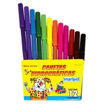 Canetinhas Hidrográficas com 12 Unid - Maripel Canetinhas Hidrográficas com 12 Unid - Maripel