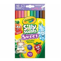 Canetinhas Laváveis Smash Ups Crayola 10 Cores Ponta Fina