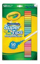 Canetinhas Super Tips Crayola 50 Unidades