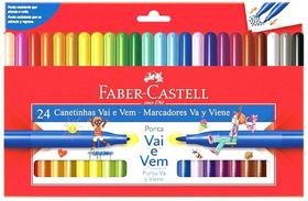 Canetinhas Vai e Vem - C/24 - Faber-Castell